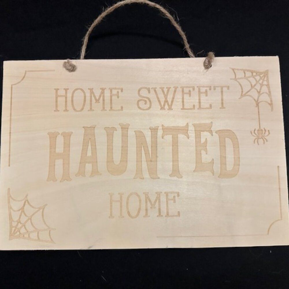 2 In 1 Reversible Craft Wood Home / Pumpkin Patch Sign  7239  New